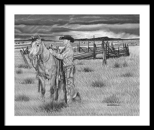 The Coming Storm - Framed Print