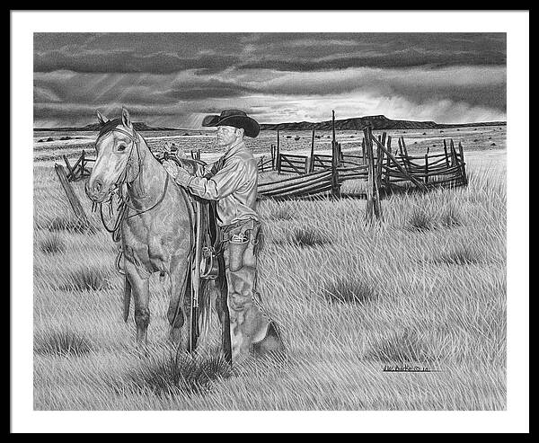 The Coming Storm - Framed Print