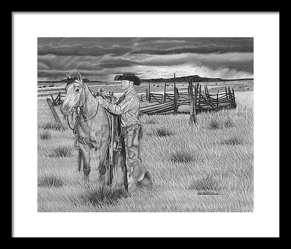 The Coming Storm - Framed Print