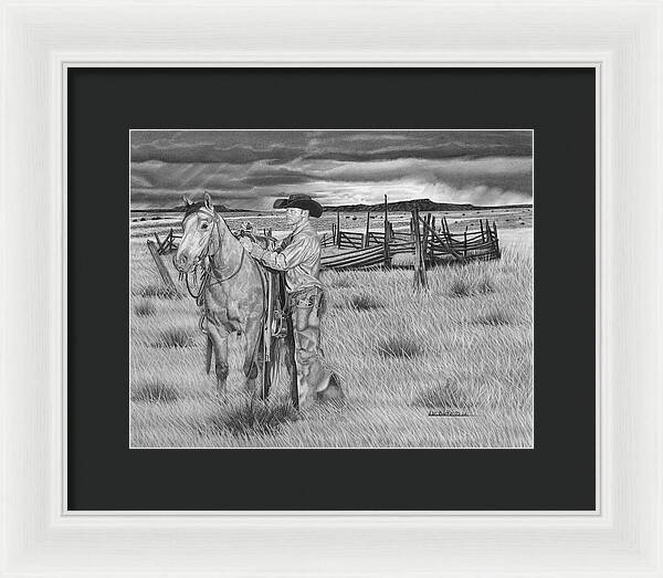 The Coming Storm - Framed Print