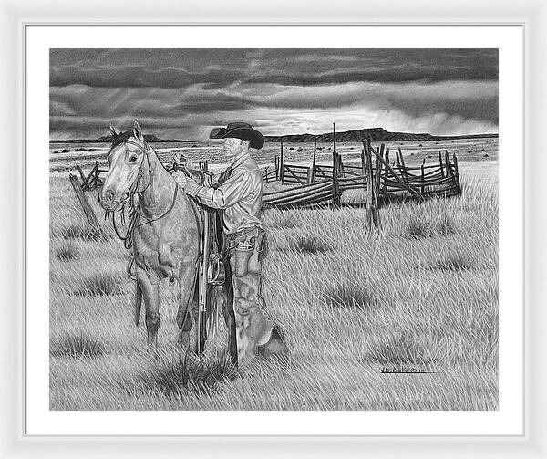 The Coming Storm - Framed Print