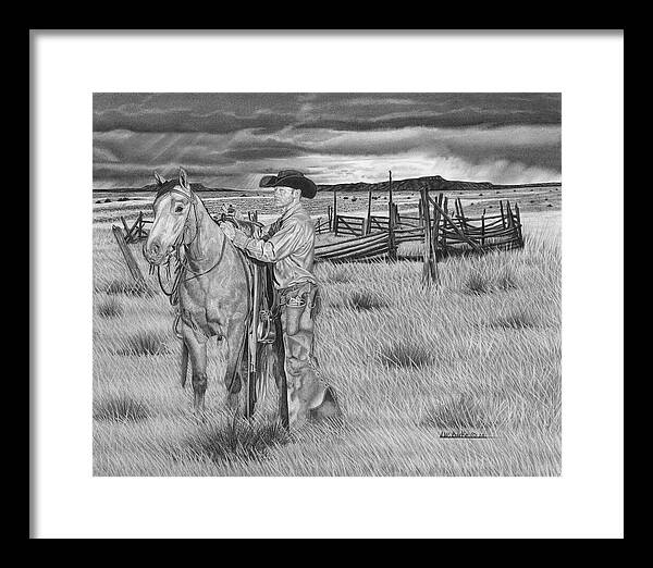The Coming Storm - Framed Print