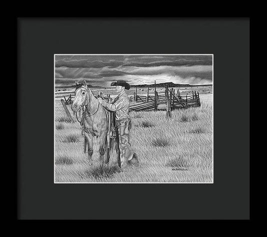 The Coming Storm - Framed Print