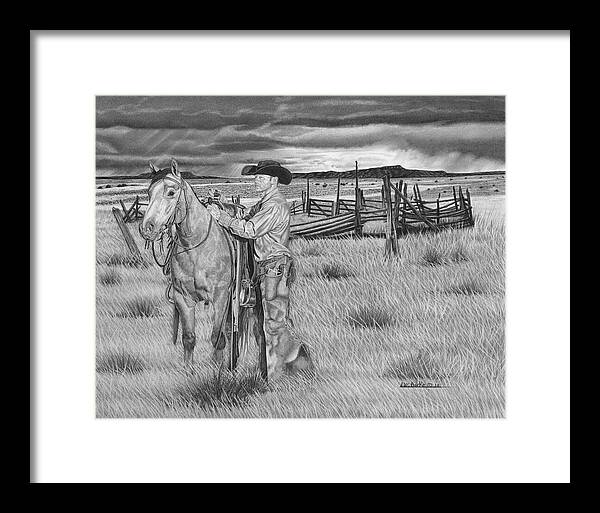 The Coming Storm - Framed Print
