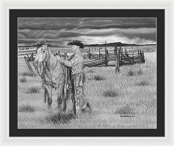The Coming Storm - Framed Print
