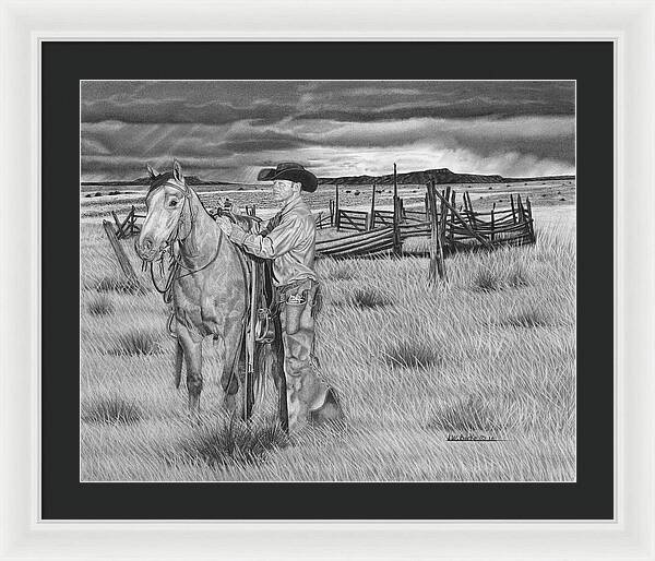 The Coming Storm - Framed Print