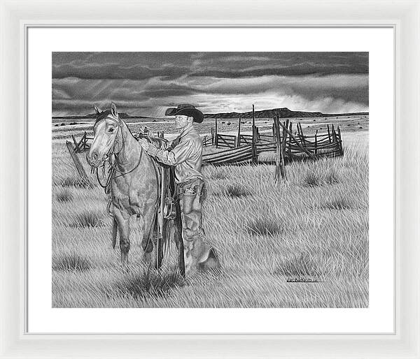 The Coming Storm - Framed Print