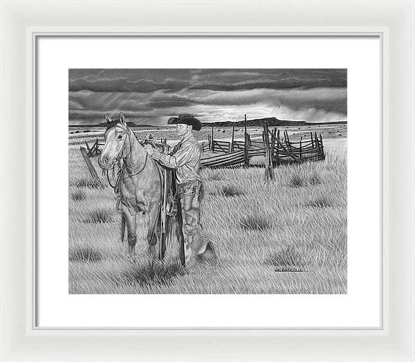 The Coming Storm - Framed Print