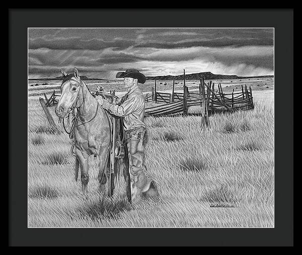 The Coming Storm - Framed Print
