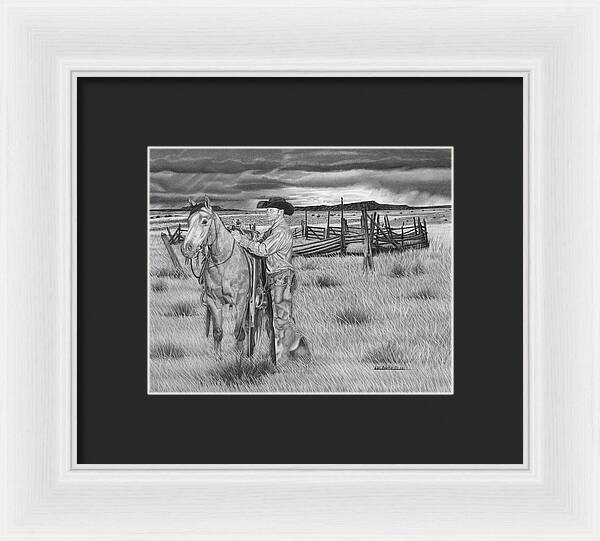 The Coming Storm - Framed Print