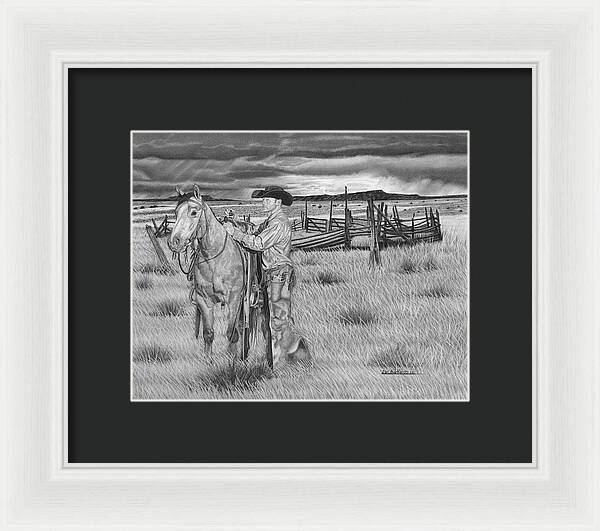 The Coming Storm - Framed Print