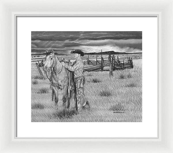 The Coming Storm - Framed Print