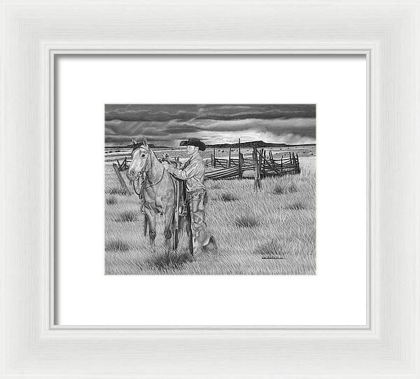 The Coming Storm - Framed Print