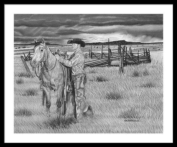 The Coming Storm - Framed Print