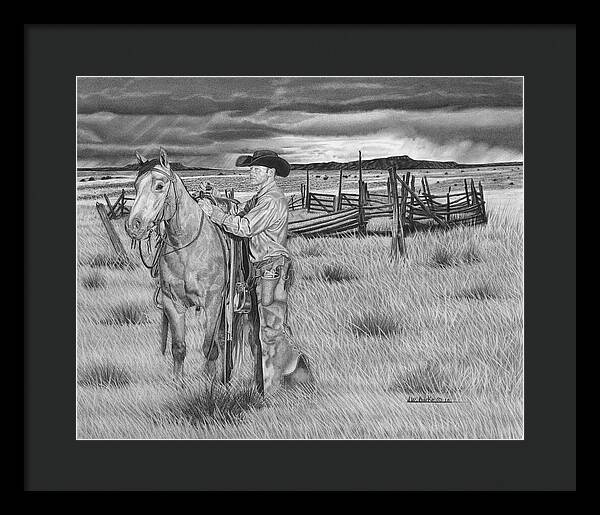 The Coming Storm - Framed Print