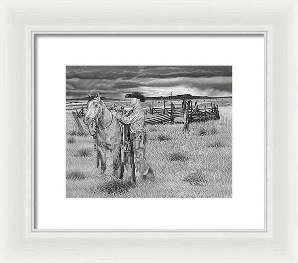 The Coming Storm - Framed Print