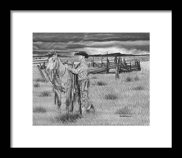 The Coming Storm - Framed Print