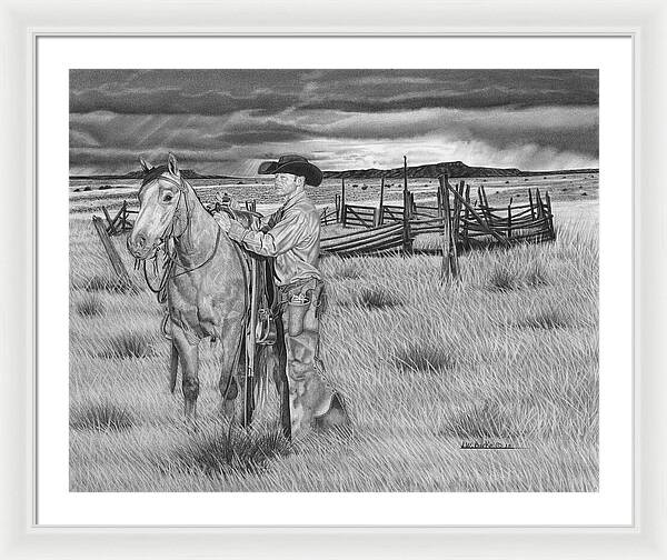 The Coming Storm - Framed Print