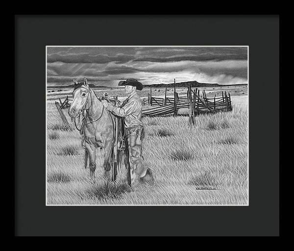 The Coming Storm - Framed Print