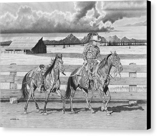 The Gift Named Storm - Canvas Print