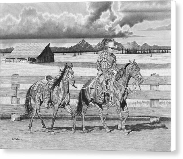 The Gift Named Storm - Canvas Print