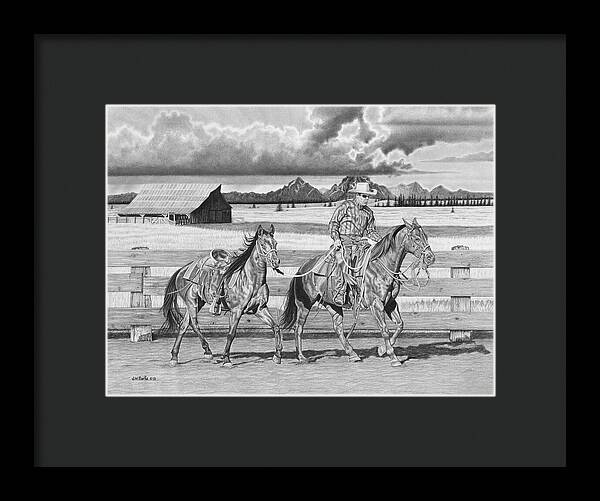 The Gift Named Storm - Framed Print