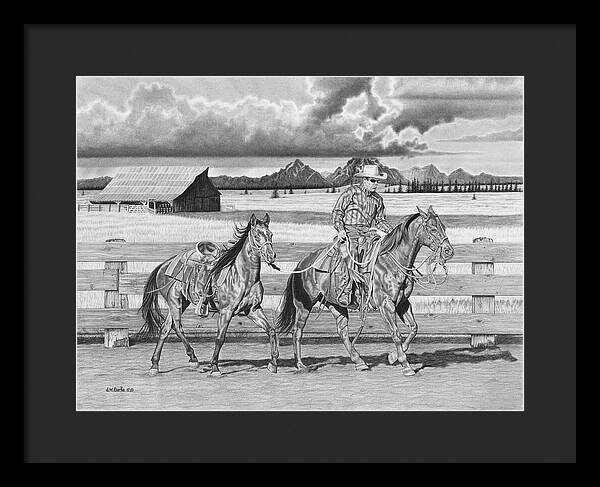 The Gift Named Storm - Framed Print