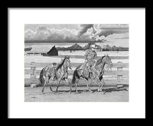 The Gift Named Storm - Framed Print