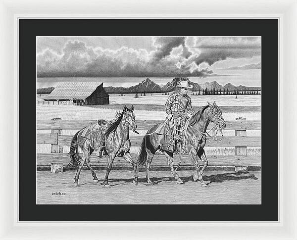 The Gift Named Storm - Framed Print