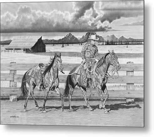 The Gift Named Storm - Metal Print