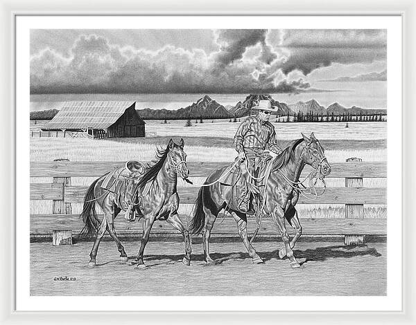 The Gift Named Storm - Framed Print