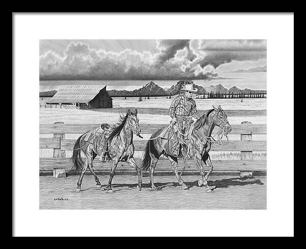 The Gift Named Storm - Framed Print
