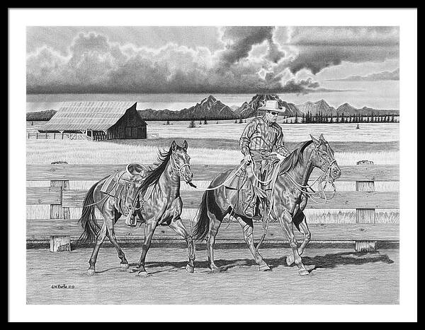 The Gift Named Storm - Framed Print