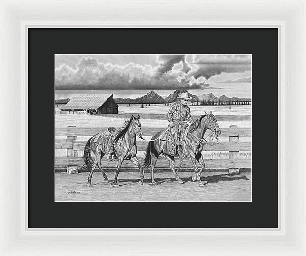 The Gift Named Storm - Framed Print