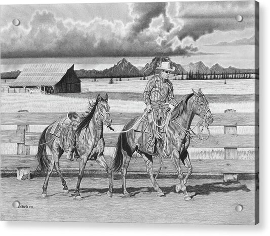 The Gift Named Storm - Acrylic Print