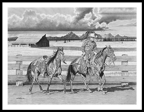 The Gift Named Storm - Framed Print