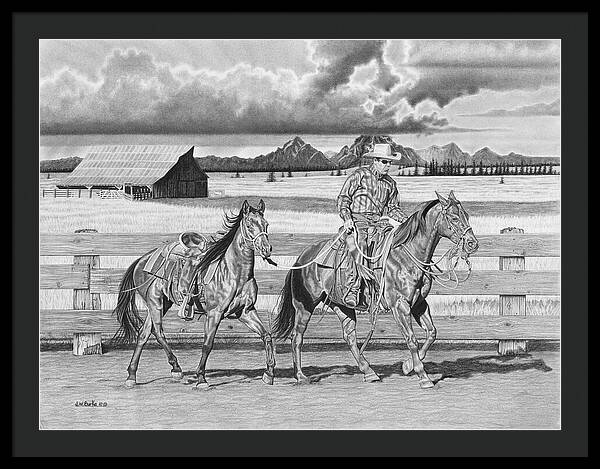 The Gift Named Storm - Framed Print