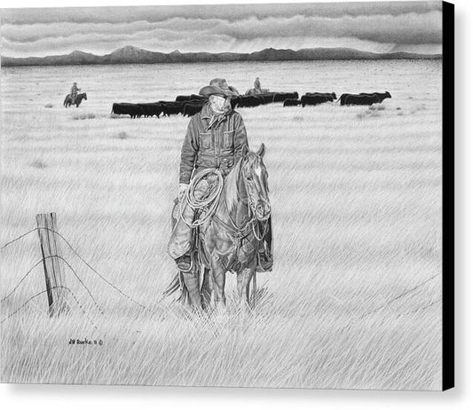 The Passing Storm - Canvas Print