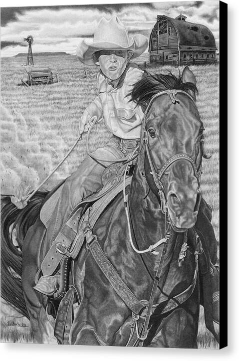 The Real Billy The Kid - Canvas Print