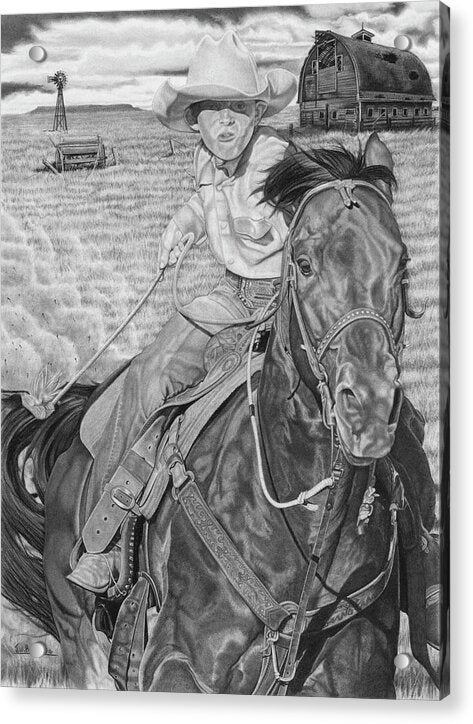 The Real Billy The Kid - Acrylic Print