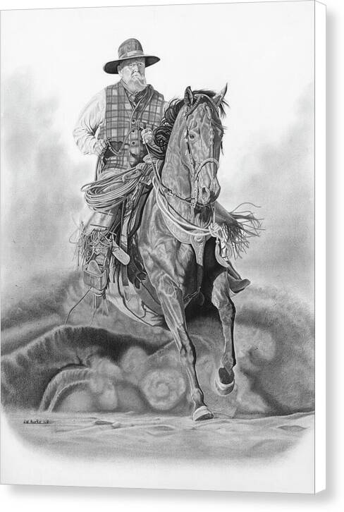 Trouble Up Ahead - Canvas Print