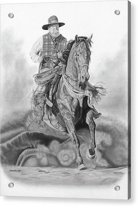 Trouble Up Ahead - Acrylic Print