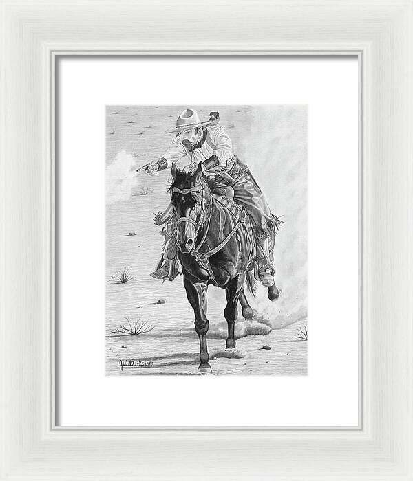 Wild Bill Rides Again - Framed Print