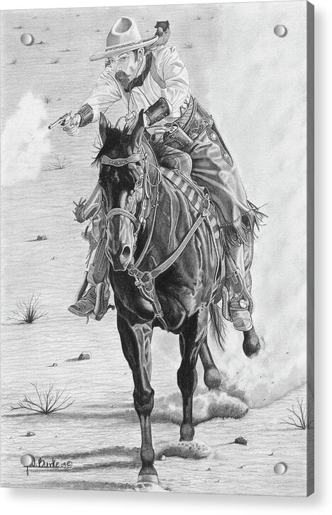 Wild Bill Rides Again - Acrylic Print