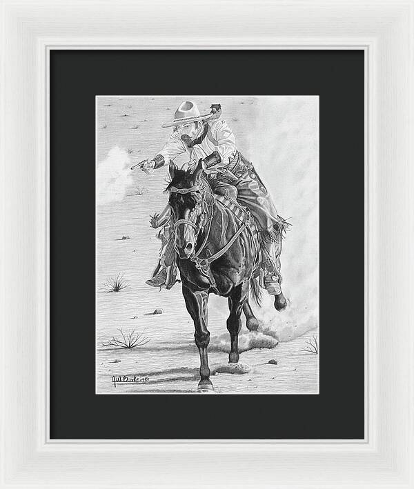 Wild Bill Rides Again - Framed Print