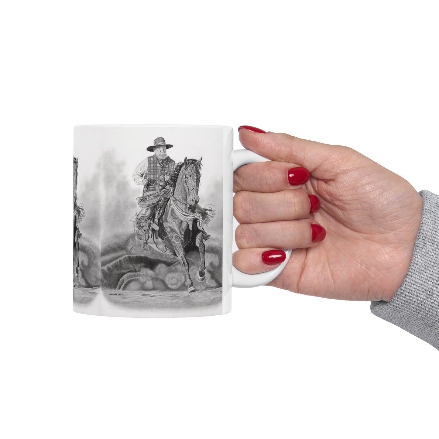 Coffee Mug, western style