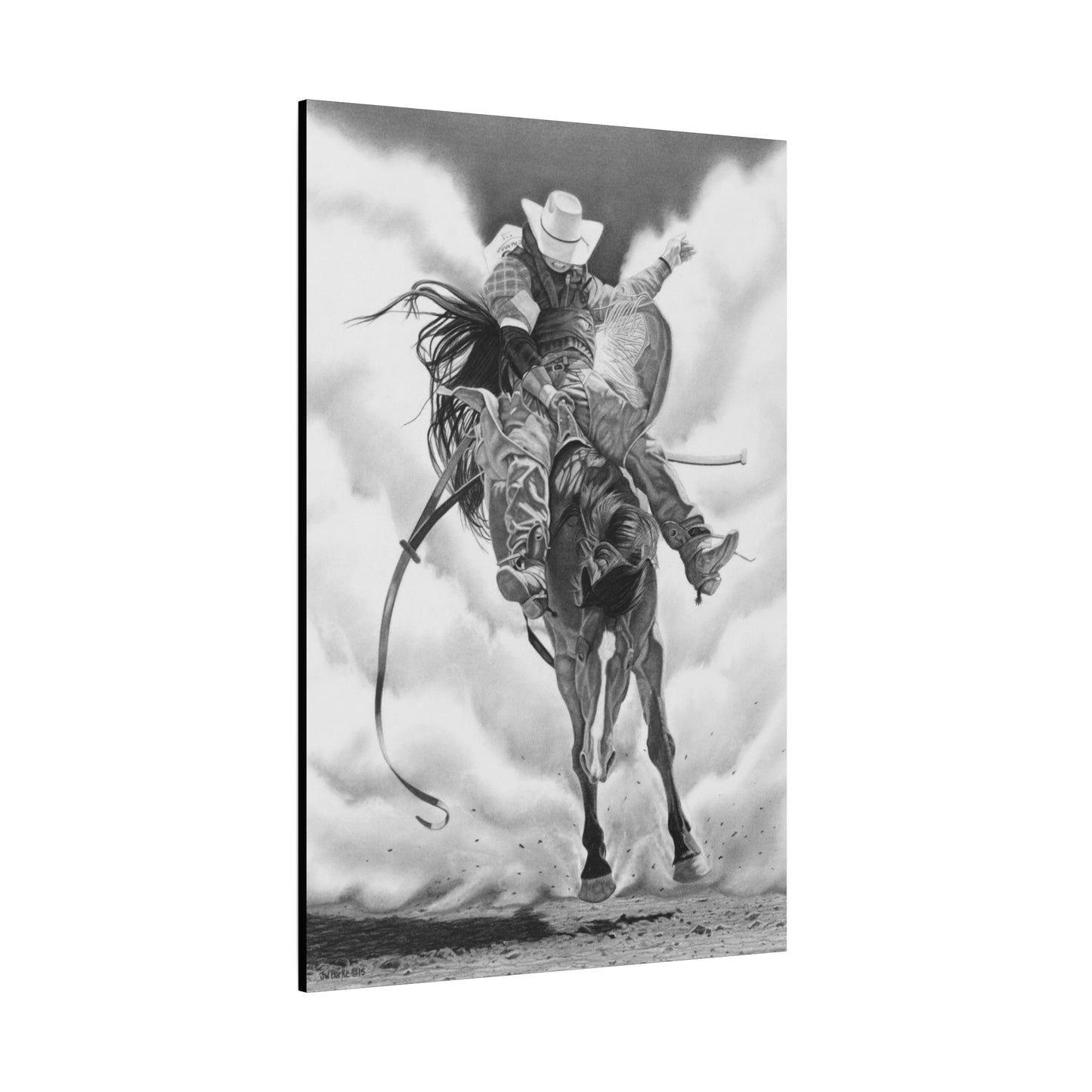 Art on canvas, western style, farmhouse