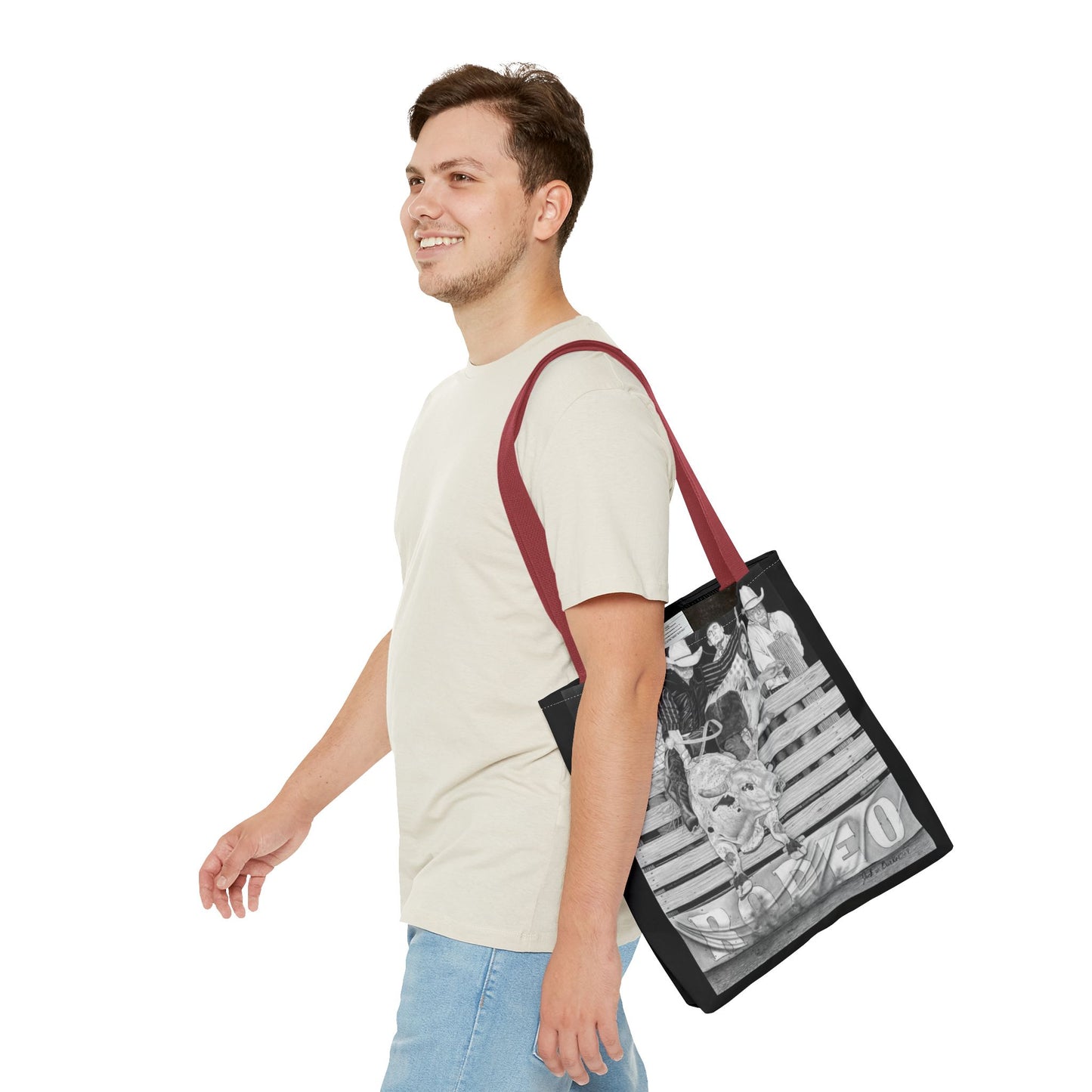 Tote Bag, Western Style Shopping Tote, Equestrian Gift, Farmhouse Decor, Horse Lover Accessory