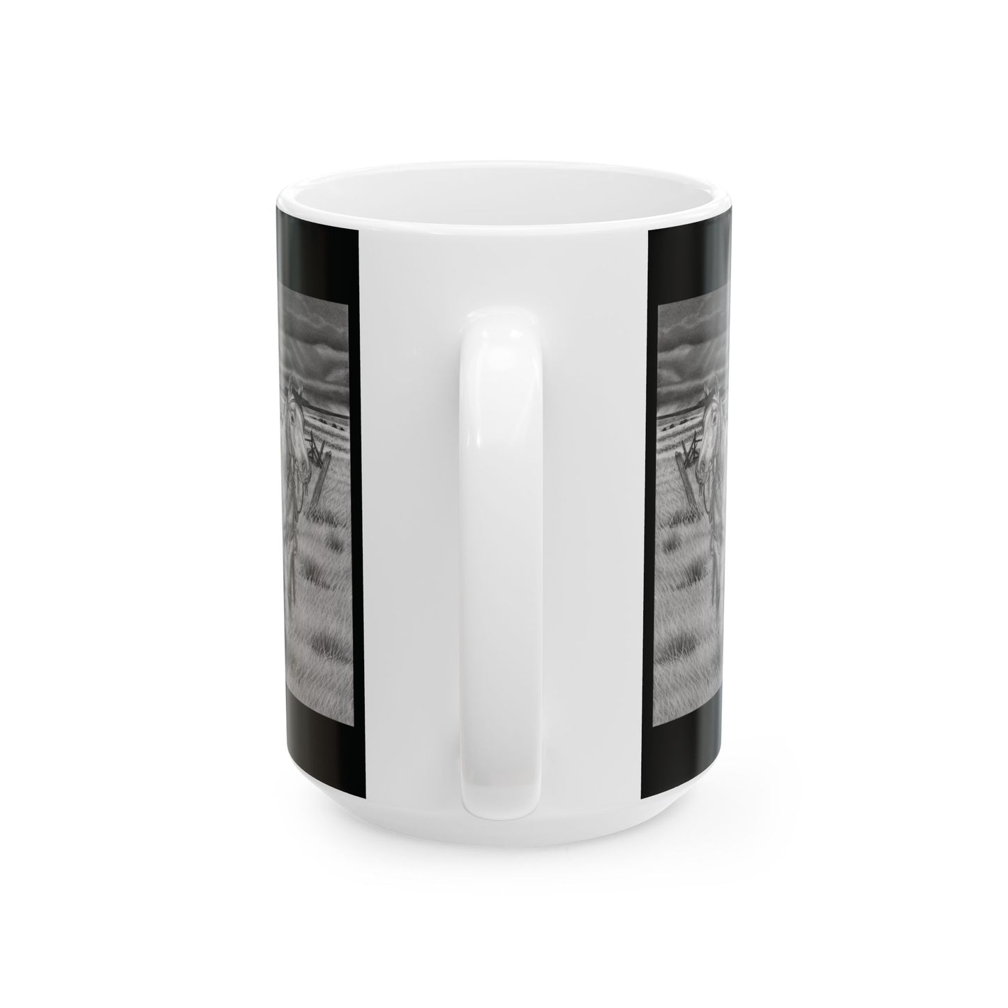 Coffee mug, western style