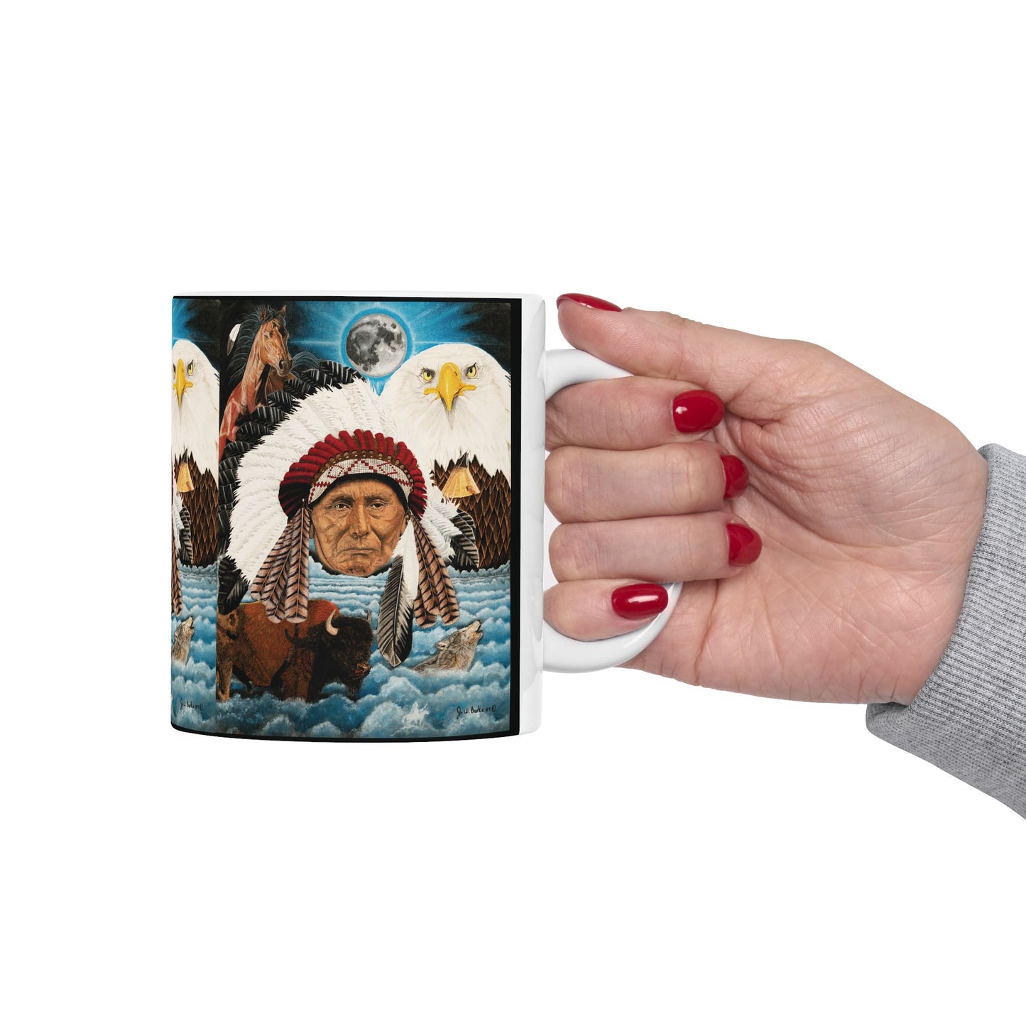 Coffee Mug, western style